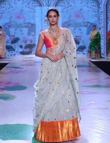 Organza Lehenga