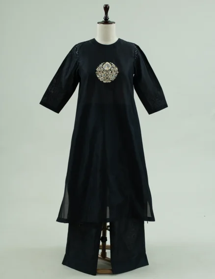 Black Sico Kurta