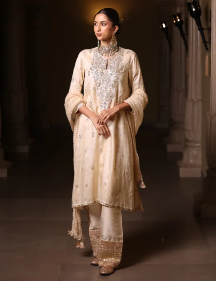 Tussar Free Style Silk Kurta