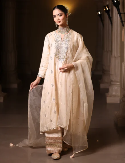Tussar Free Style Silk Kurta